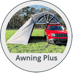 Rooftop tent awning