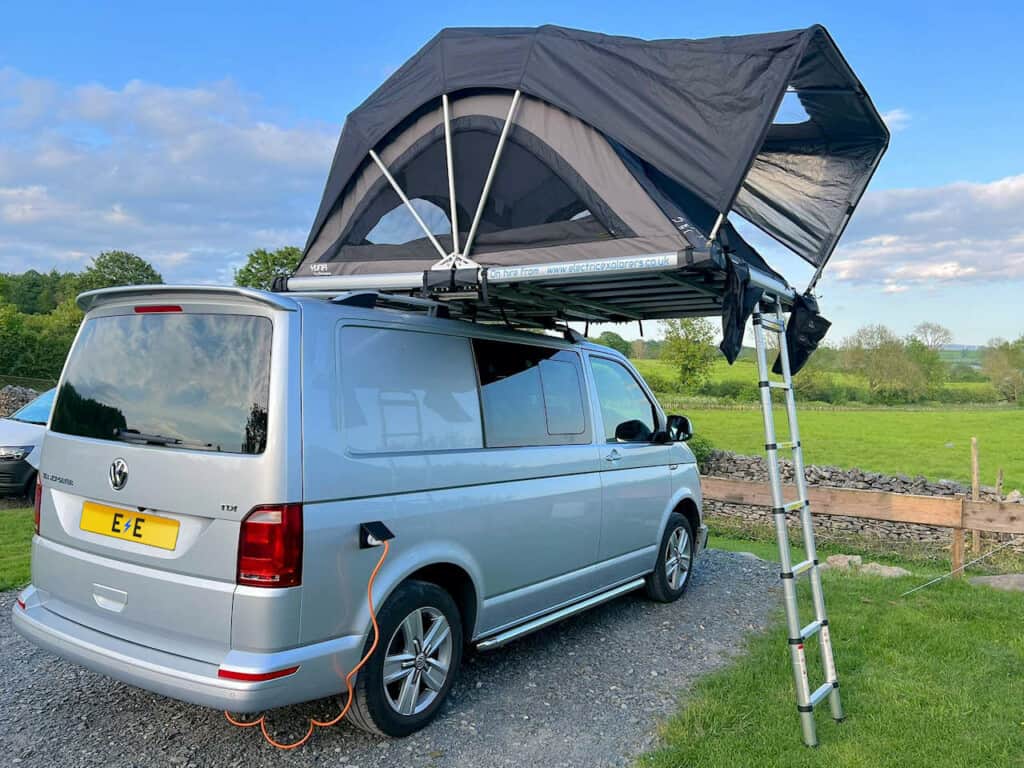 Shackleton softshell rooftop tent for 3 or more people
